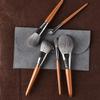 12 Makeup Brush Set, a Full Set of Professional Soft Hair Loose Powder Blush Brush Makeup Tools (Color : A) view 4