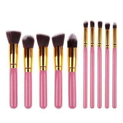 10PCS Makeup Brushes Set Professional Cosmetics Tools Eyeshadow Concealer Lip Eye Makeup Brush Kits Foundation Powder Blush