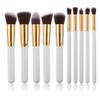 10 Pcs Makeup Brushes Set Cosmetics Foundation Blending Blush Tool Powder Eyeshadow Cosmetic (Color : C) view 1