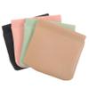 balacoo 4pcs Makeup Pouch Portable Pu Cosmetic Bags for Lipstick for Travel Business and Everyday Use Colors Smoky view 1