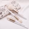 10PCS Makeup Brushes Set Foundation Powder Eyeshadow Make Up Brush Pearl White Gold Beauty Tools view 3