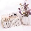 10PCS Makeup Brushes Set Foundation Powder Eyeshadow Make Up Brush Pearl White Gold Beauty Tools view 4