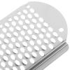 3-Piece Metal Foot Rasp Remover - Dead Skin Heel Scraper for Cracked Heels - Sliver Color view 4