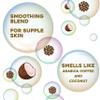 OGX Smoothing + Coconut Coffee Exfoliating Body Scrub with Arabica Coffee & Coconut Oil, Moisturizing Body Wash for Dry Skin, Paraben-Free with Sulfate-Free Surfactants, 19.5 Fl Oz, 2 Pack view 4