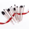 12Pcs Makeup Brush Set Professional Powder Foundation Eyeshadow Blending Make Up Tool Brushes view 1