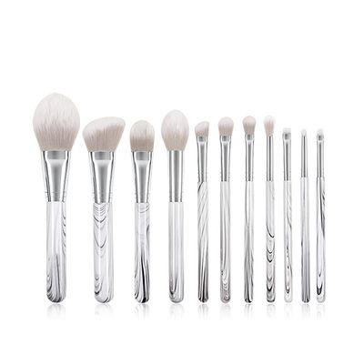 11PCS Make UP Brush Set Professional Fiber Hair Series Handle Makeup Brushes Organizer with Bag Complete Brush Kit