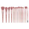 16Pcs Professional Makeup Brushes Set with Bag for Eyeshadow Foundation Blush Powder Eyeliner Eyelash Lip Make Up Brush view 2