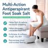 CREDA FRESH Epsom Salt Foot Soak - Tea Tree Oil Foot Soak & Odor Eliminator - Soaking Salts, Nutmeg & Peppermint for Athletes Foot & Sweaty Feet - Softens Callus - Soothes Sore & Soften Tired Feet view 2