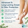CREDA-FRESH Foot Lotion to Powder for Excessive Sweating - Plant Based Foot Powder for Smelly Feet - Foot Odor Eliminator & Foot Lotion for Dry Feet - 4oz view 3