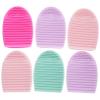 Balacoo Egg Shape Makeup Brush Cleaning Pad 6pcs Silicone Beauty Brush Cleaner view 1