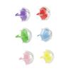 POPETPOP 6pcs Portable Eyelash Organizer Case Creative Umbrella Design for False Eyelashes Storage Cute Multi-Color Yellow Red Pink Green Durable and Practical Makeup Accessory for Personal view 1