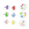 POPETPOP 6pcs Portable Eyelash Organizer Case Creative Umbrella Design for False Eyelashes Storage Cute Multi-Color Yellow Red Pink Green Durable and Practical Makeup Accessory for Personal view 3