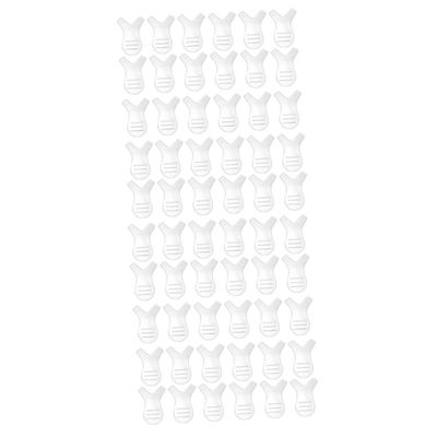 balacoo 60pcs Eyelash Brush Lash Applicator Tools Graft Eyelash Accessories for Lash Lift