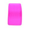 Mipcase 1pc Makeup Brush Cleaning Tool Silicone Brush Cleaner Mat Easy Wash Rosy view 1