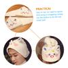balacoo 2pcs Cartoon Hair Drying Towels Absorbent Microfiber Hair Wraps for Women Girls Quick Drying Shower Towel Hats Lightweight Fleece view 3