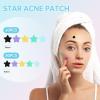Aconl Acne Pimple Patch Absorbing Hydrocolloid,Cute Star Zit Covers, Star Pimple Patches for Face Stars Hydrocolloid Acne Patches 2 Sizes (10mm, 14mm) |140 Count view 2