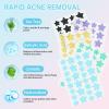 Aconl Acne Pimple Patch Absorbing Hydrocolloid,Cute Star Zit Covers, Star Pimple Patches for Face Stars Hydrocolloid Acne Patches 2 Sizes (10mm, 14mm) |140 Count view 3