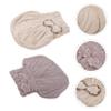 Angoily 2pcs Hair Drying Towels Soft Absorbent Shower Caps for Women Fast Drying Bathing Hats Reduces Frizz for Home Travel view 3
