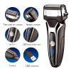 EKHOU Men's Shaver, Wet Dry Rechargeable Electric Shaver for Men Facial Beard Electric Razor Stubble 3-Blade System Shaving Machine (Color : Stand-Alone Blade) view 3