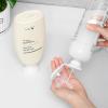 Beavorty 3pcs Flip It Bottle Emptying Kit Condiment Bottle Lid Empty Top Cap Empty Cap Flip Top Caps Upside down Caps Squeeze s Suite White Tpe Can Clamshell view 2