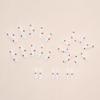 24Pcs Valentines Milky White Press on Nails Medium Almond Fake Nails with Red Heart Design False Nails Valentines Cute Acrylic Stick Glue on Nails for Women Girlfriend Gift view 4