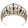 Bridal Hair Accessories Wedding Headwear Crystal Crown Mitzvah Crown Bridal Crown Wedding Ball For Women view 1
