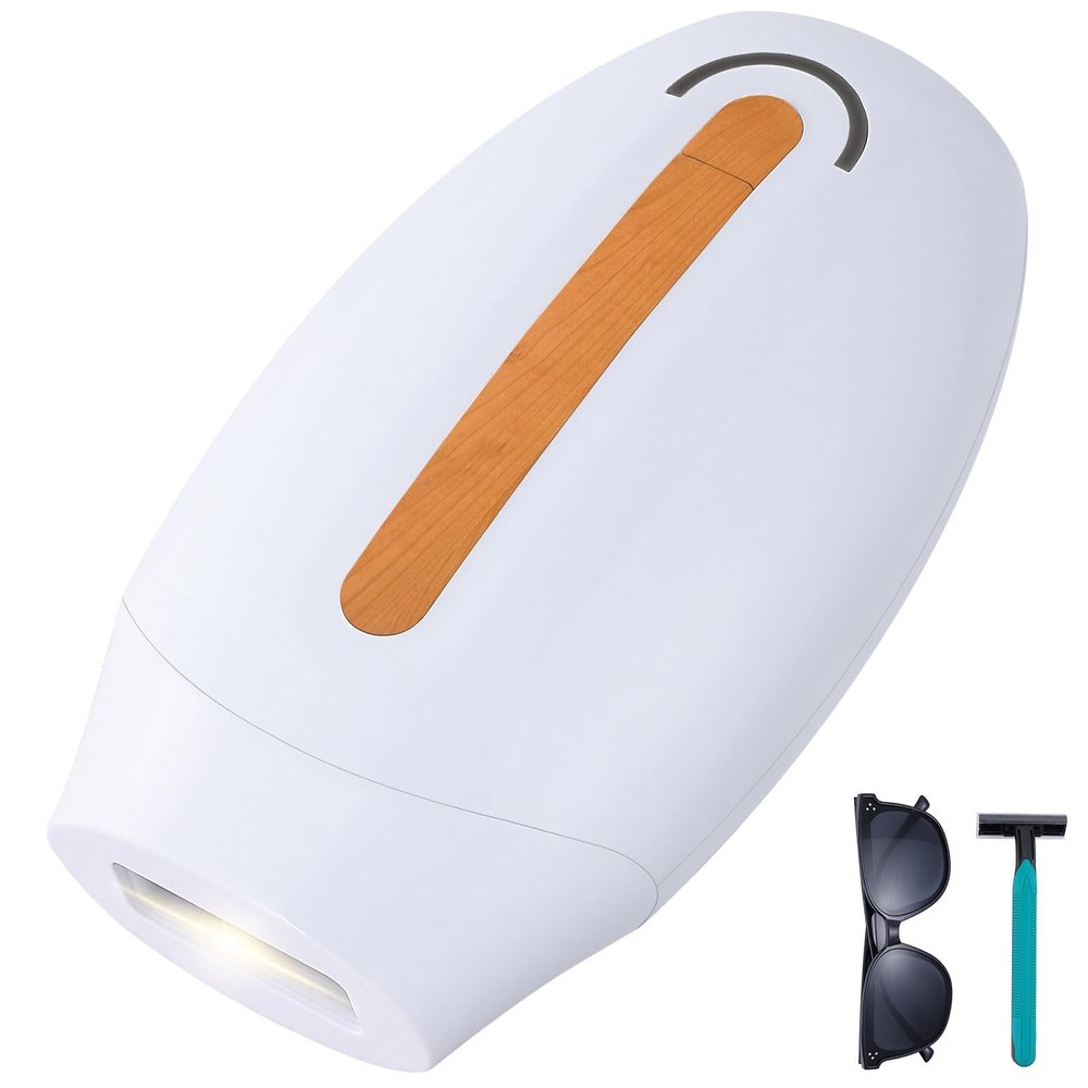 Laser Hair Removal Device IPL Hair Removal Permanent for Women at-Home, Painless Laser Hair Remover Whole Body Armpits Back Legs Arms Face Bikini Line