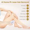 Laser Hair Removal Device IPL Hair Removal Permanent for Women at-Home, Painless Laser Hair Remover Whole Body Armpits Back Legs Arms Face Bikini Line view 2