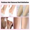 Canvalite Crystal Hair Remover for Women and Men, Fast Painless Magic Crystal Hair Removal Device for Arms Legs Back and Body, Skin Exfoliating Epilators Hair Removal Washable Reusable Portable(Black) view 4