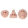 Soft Silicone Nose Model Set, 3D Soft Silicone Flexible Model Body Part Displays Set, Flexible Model Body Part Displays Set Lifelike 3D Practice Nose for Suture Teaching (Medium) view 1