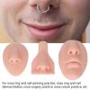 Soft Silicone Nose Model Set, 3D Soft Silicone Flexible Model Body Part Displays Set, Flexible Model Body Part Displays Set Lifelike 3D Practice Nose for Suture Teaching (Medium) view 2