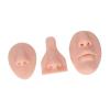 Soft Silicone Nose Model Set, 3D Soft Silicone Flexible Model Body Part Displays Set, Flexible Model Body Part Displays Set Lifelike 3D Practice Nose for Suture Teaching (Medium) view 4