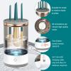 Automatic Makeup Brush Cleaner Machine with Brush Cleaning Mat - Effortless Cosmetic Brush Cleaner for All Size Beauty Makeup Brushes - Valentine's Gift for Women - Keep Your Brushes Fresh and Clean view 2
