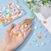 SUPERFINDINGS 120Pcs 8 Styles Nail Charm Flower Resin Cabochons Nail Art Decoration Accessories 3D Manicure Nail Studs Nail Cabochons Supplies for Nail Art Craft DIY view 3