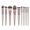 HARUE 4/10Pcs Makeup Brushes Set for Cosmetic Foundation Powder Blush Eyeshadow Blending Make Up Brush Beauty Tool (Size : 10pcs) view 1