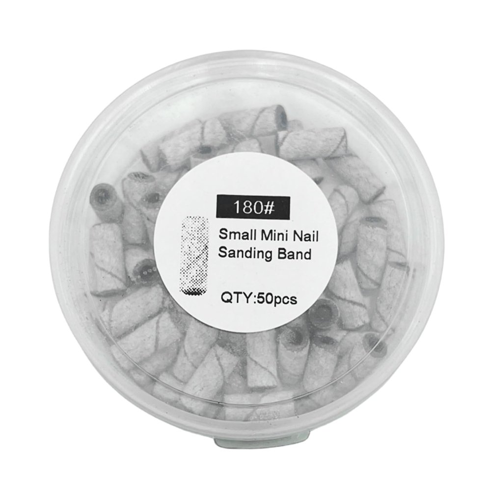 NUEAYMS Nail Art Sanding Bands Grinding Sand Rings Bit Assembly Bearing Fit For Electric Drill Machine Accessories Manicure Tool Nail Sanding Bands Grinding Sand Rings Assembly Bearing Bearing