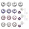 NUEAYMS Nail Art Sanding Bands Grinding Sand Rings Bit Assembly Bearing Fit For Electric Drill Machine Accessories Manicure Tool Nail Sanding Bands Grinding Sand Rings Assembly Bearing Bearing view 3