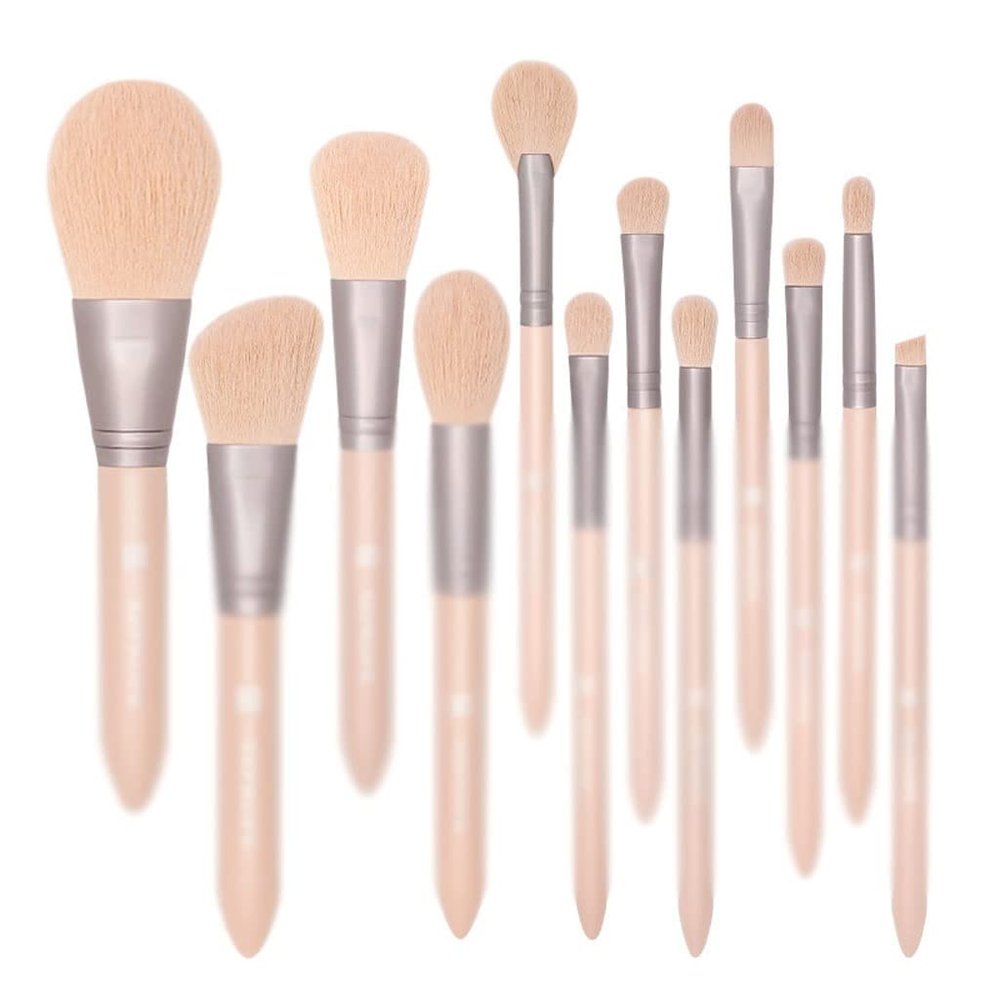 12 Makeup Brush Set Full Set Of Loose Powder Brush Beauty Tools Eye Shadow Brush Blush Brush