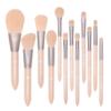 12 Makeup Brush Set Full Set Of Loose Powder Brush Beauty Tools Eye Shadow Brush Blush Brush view 1