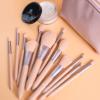 12 Makeup Brush Set Full Set Of Loose Powder Brush Beauty Tools Eye Shadow Brush Blush Brush view 3