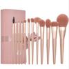 12 Makeup Brush Set Beginner Ultra Soft Brush Full Eyeshadow Brush view 1