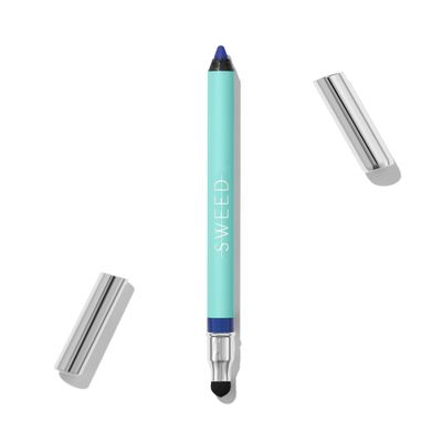 Sweed - Satin Eyeliner | Creamy-Matte, Rich Color, Long-Lasting Wear | Vegan, Cruelty-Free, Clean Beauty (Diana Blue)