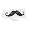 balacoo 20pcs Nose Waxing Stickers for Hair Removal Protective Beard Stickers for Facial Hair Care and Beard Styling Tools view 3