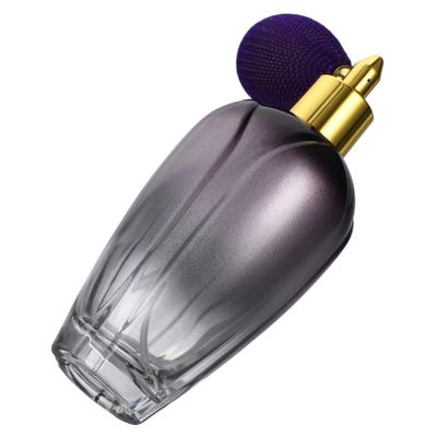 balacoo Chic Gradient Glass Perfume Bottle Refillable Storage Dispenser for Travel Essential Liquids Leak-resistant Design