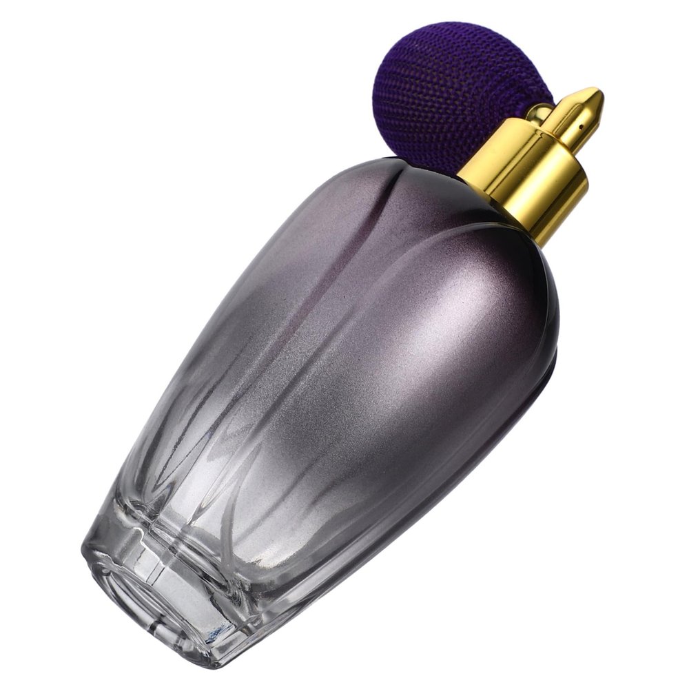 balacoo Chic Gradient Glass Perfume Bottle Refillable Storage Dispenser for Travel Essential Liquids Leak-resistant Design