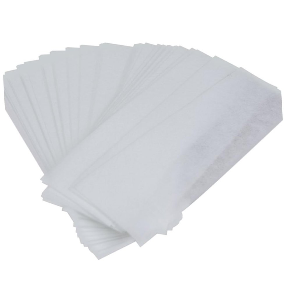 Cabilock 2bag Hard Wax Remover Strips Strips Each Alternative Thickened Paper Comfortable for Smooth Hair Removal