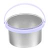 Balacoo Depilatory Pot Wax Depilatory Machine Wax Pot Home Wax Warmer Wax Melting Bowl Wax Warmer Heater Wisking Tool Wax Machine Inner Pot Wax Warmer Pot Electrical Tools Candle Body, Silver view 1