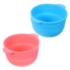 balacoo 2pcs Silicone Wax Warmer Bowls for Hair Removal Non-stick Wax Melting Pots Precise Scale for Compatible Machines and Ovens Random Colors view 1