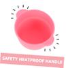 balacoo 2pcs Silicone Wax Warmer Bowls for Hair Removal Non-stick Wax Melting Pots Precise Scale for Compatible Machines and Ovens Random Colors view 4