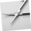 Beaupretty Stainless Steel Beauty Scissors Eyebrow Stencil Kit for Women Men's Grooming Kit Precision Eyebrow Raz view 2